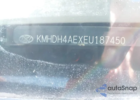 2014 Hyundai Elantra Se z USA, uszkodzony, nr VIN KMHDH4AEXEU187450